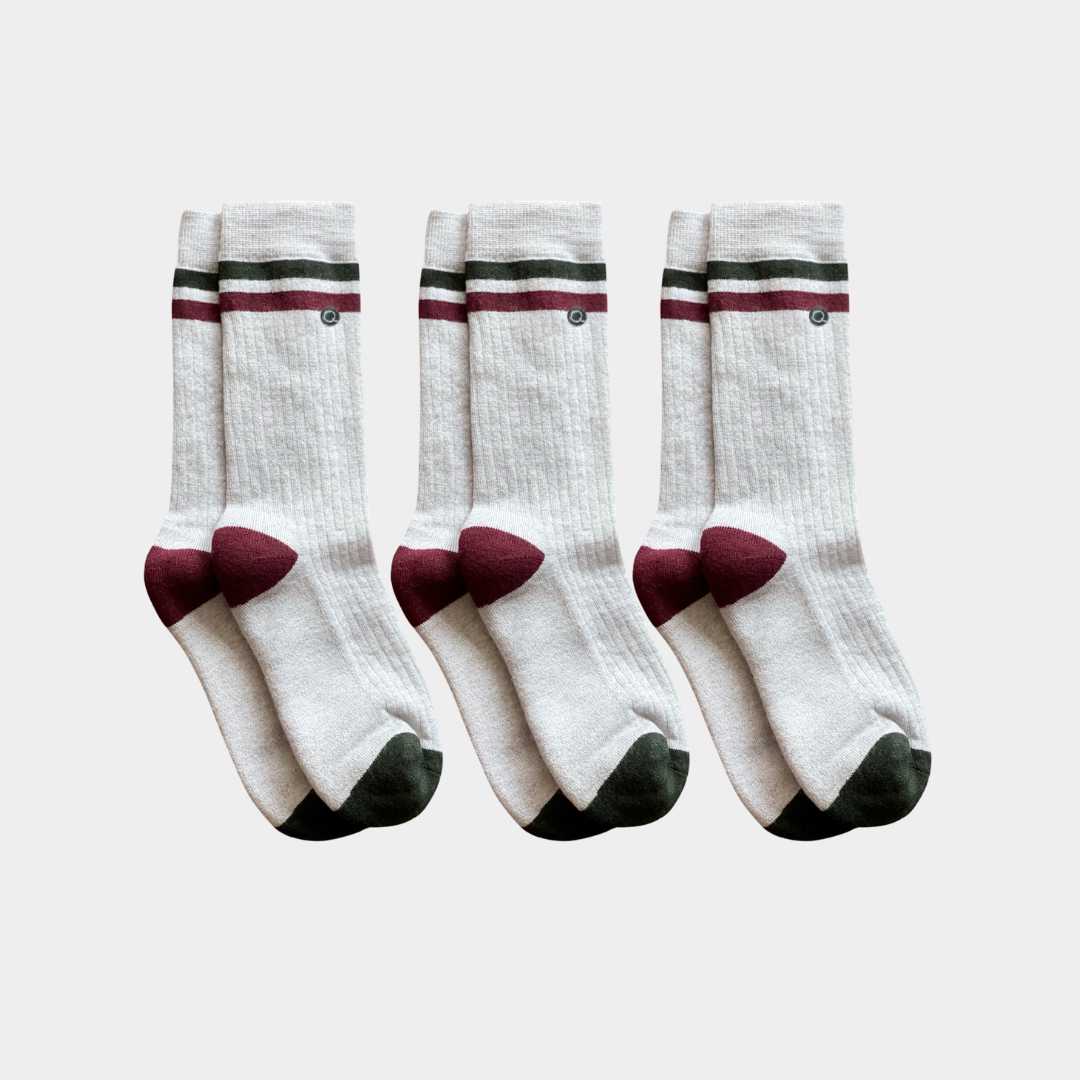 Merino Wool Mid-weight Adult Socks Q for Quinn