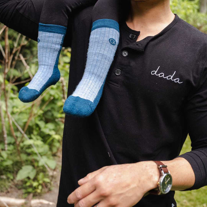 Merino Mid-Weight Socks For Baby, Kids and Toddler 