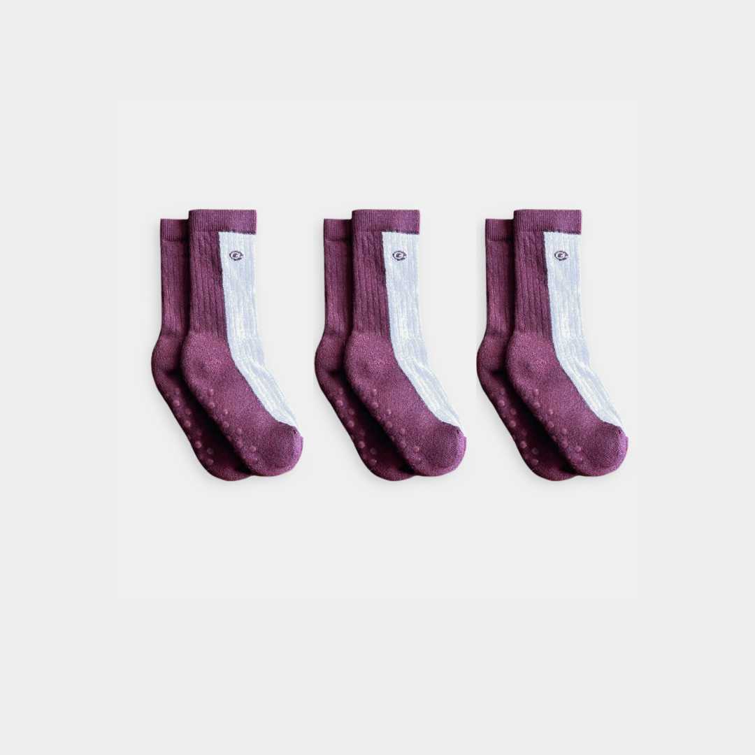Merino Wool Mid-weight (Crew) Kids Socks Q for Quinn