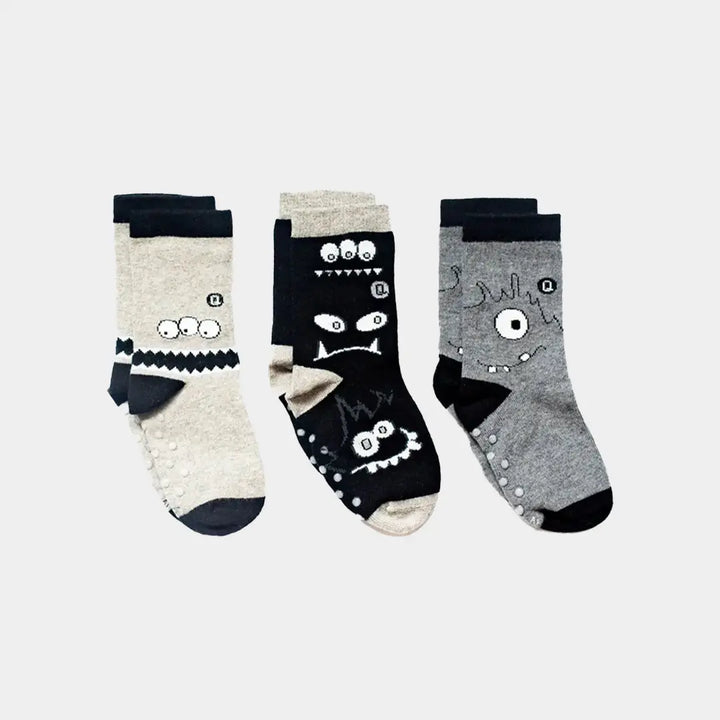 Mixed Patterns Baby Socks (3-pack) Q for Quinn™