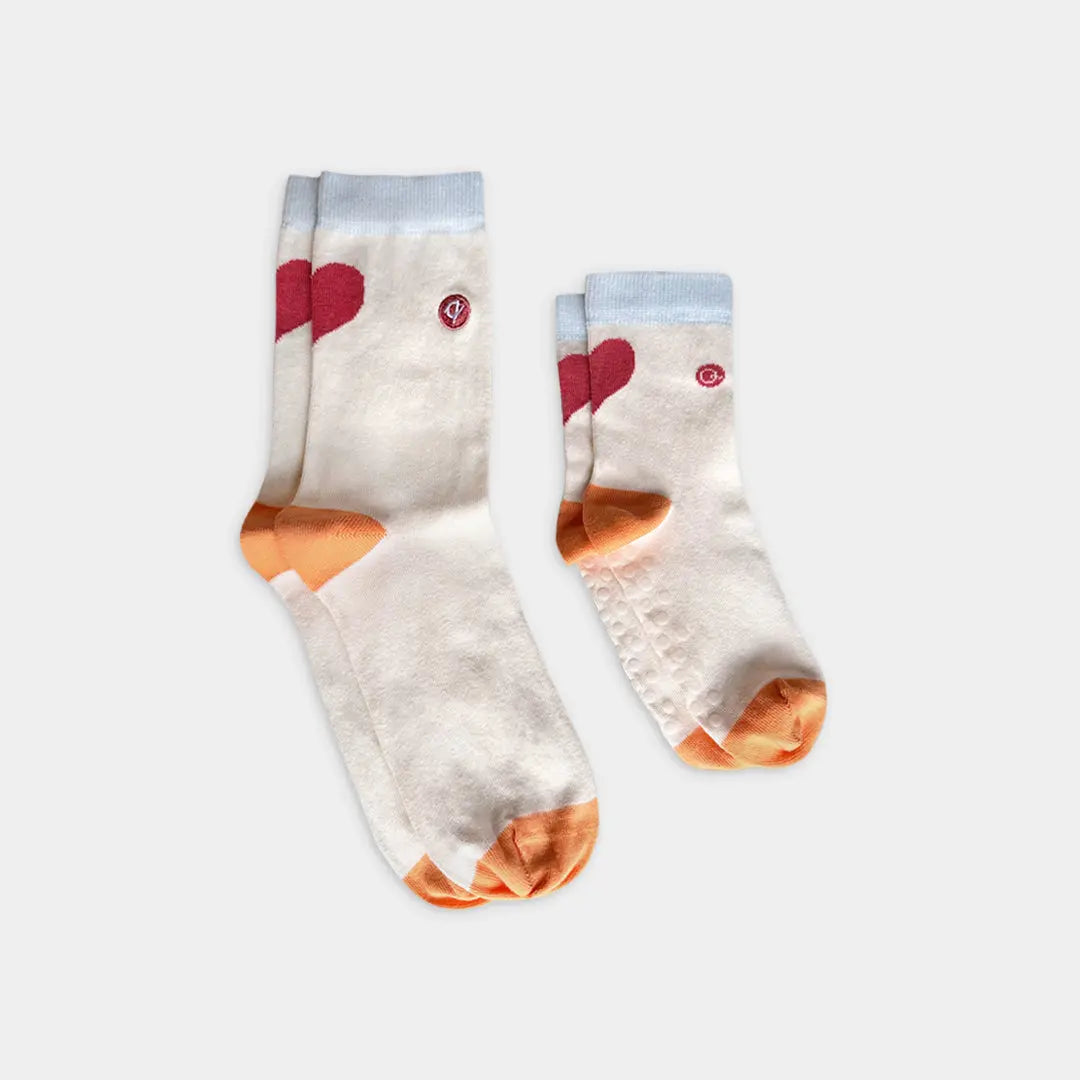 Mixed Patterns Kids Socks (3-pack) - 98% Organic Cotton Q for Quinn™