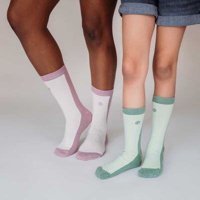 Cool tones organic socks for adult, baby, kids and toddler 