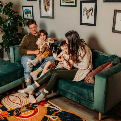 Organic Cotton Socks Matching Family