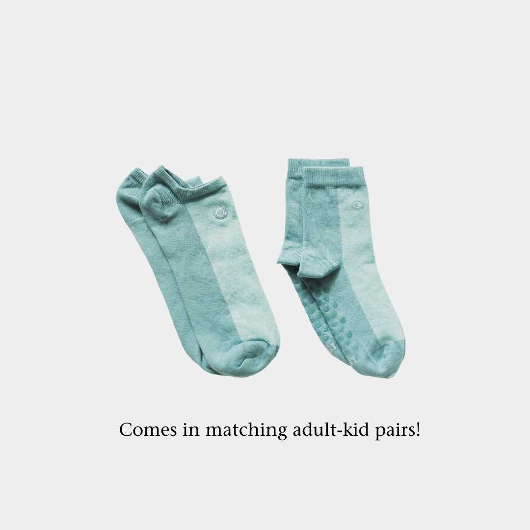 Modest Highlights Kids Short Socks - 98% Organic Cotton Q for Quinn