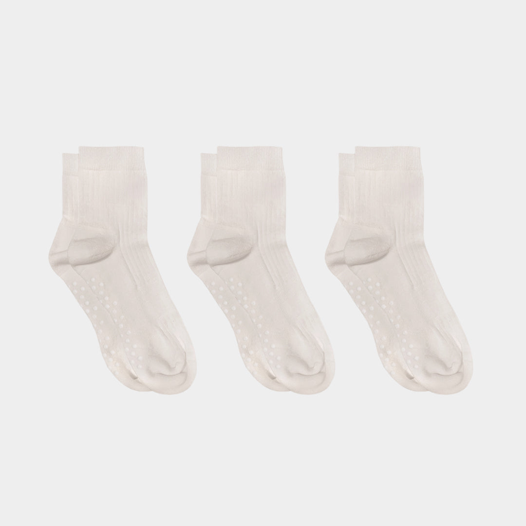 Cotton Quarter Pacers Kids Socks (Midweight) - 97% Organic Cotton