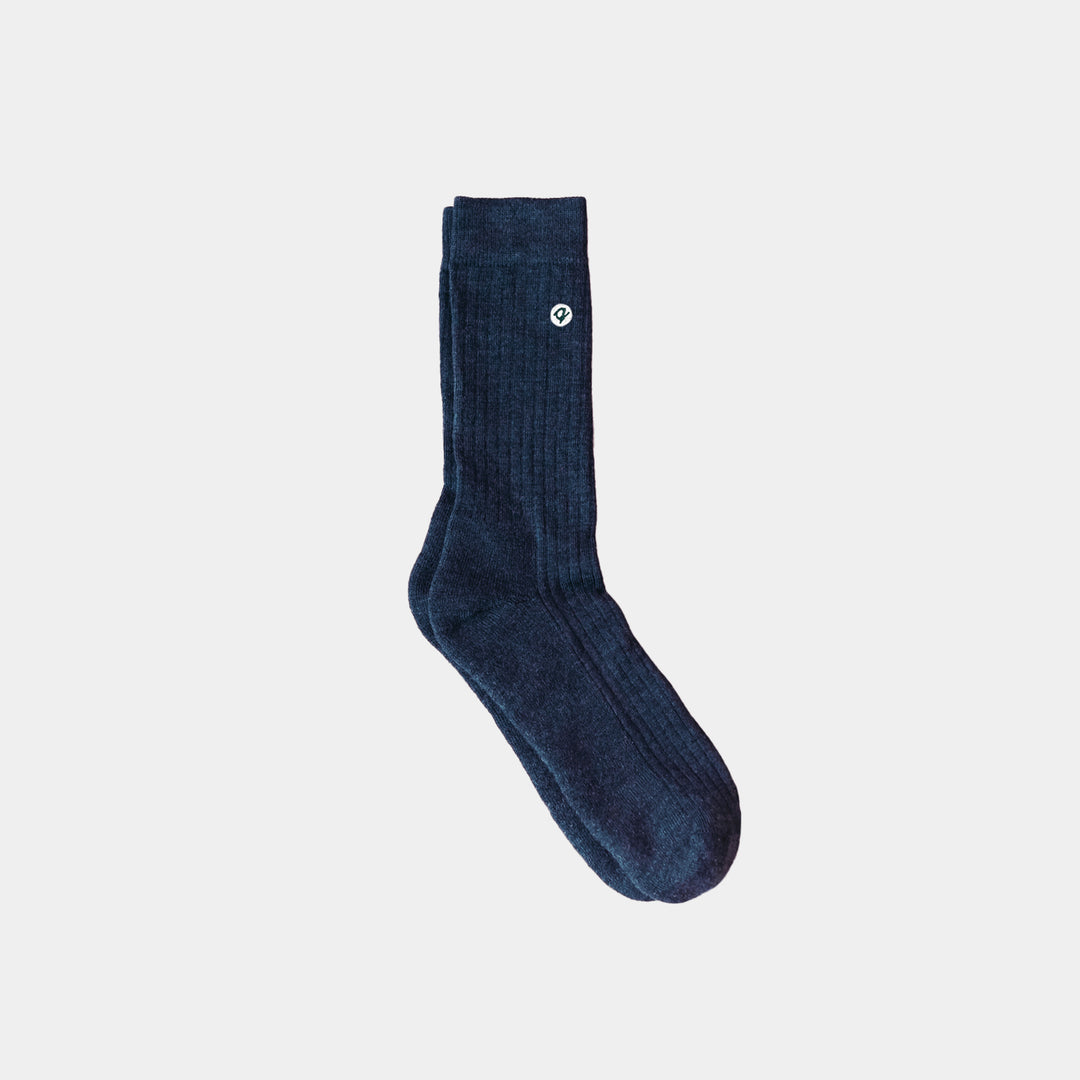 Merino Wool - Cotton Midweight Adult Socks