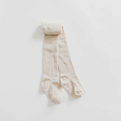 Oatmeal Tights  - 98% Organic Cotton Q for Quinn