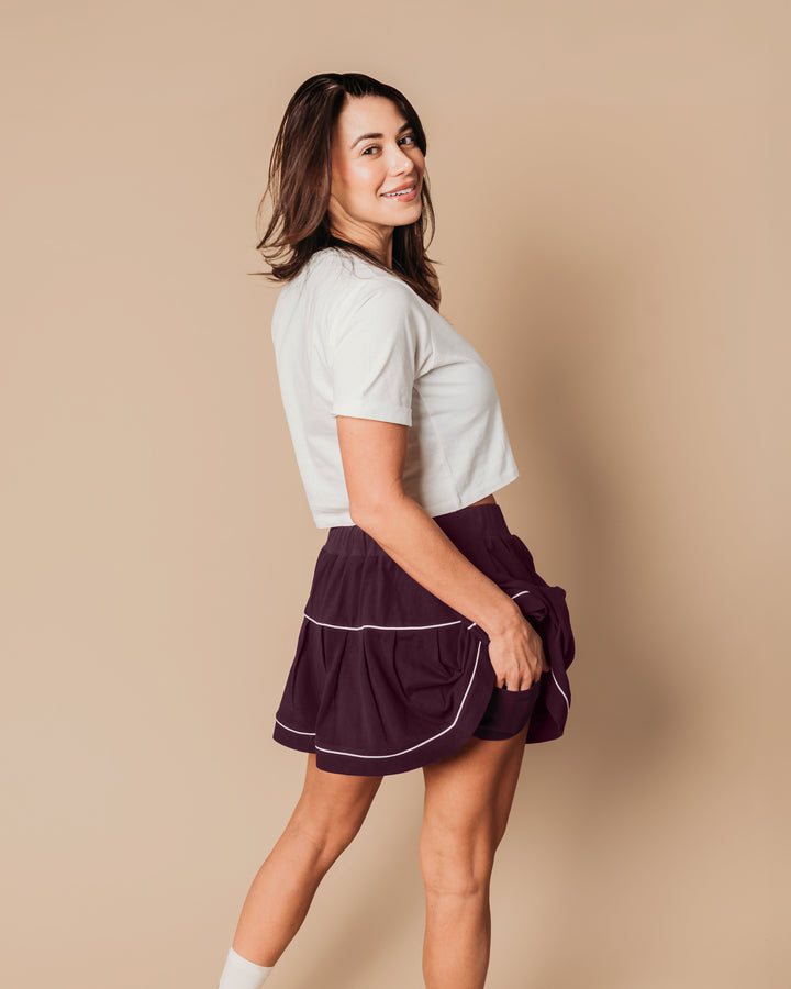 Organic Tennis Skirt