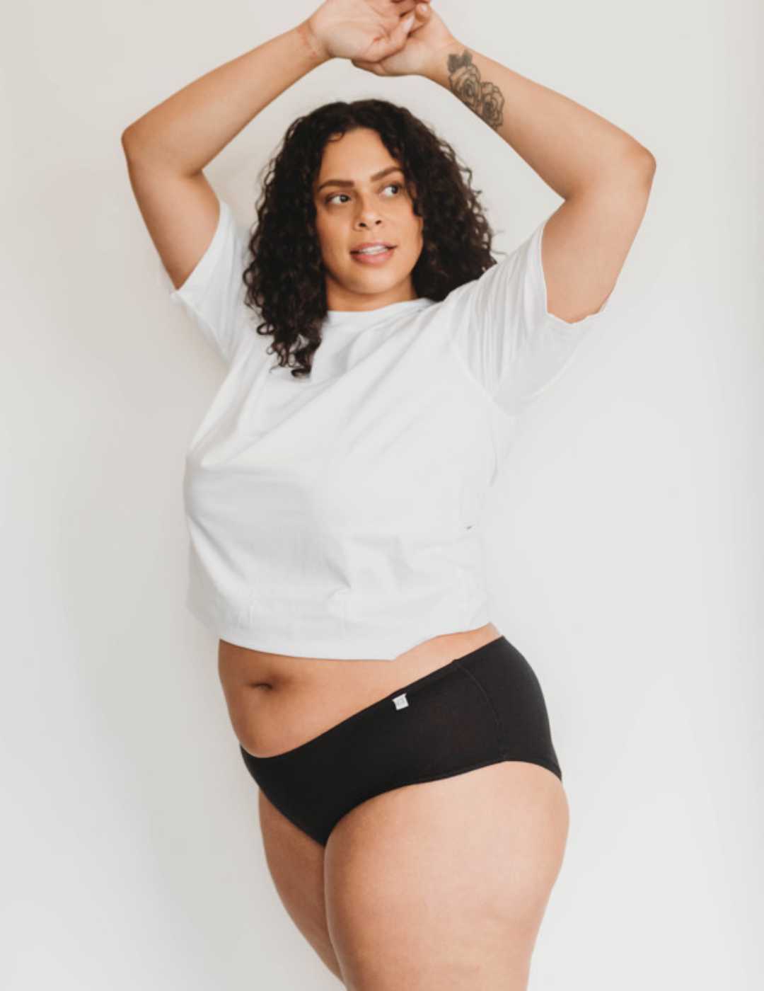 Plus Size Womens Classic Briefs (3 Pack) - 100% organic cotton