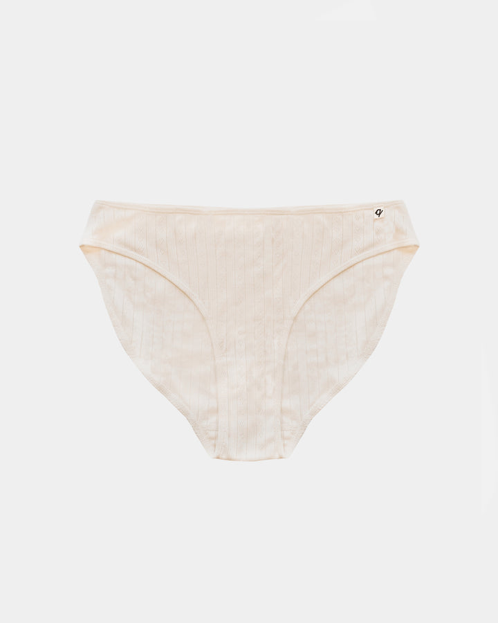 Women's Pointelle French Cut Bikini - 100% Organic Cotton