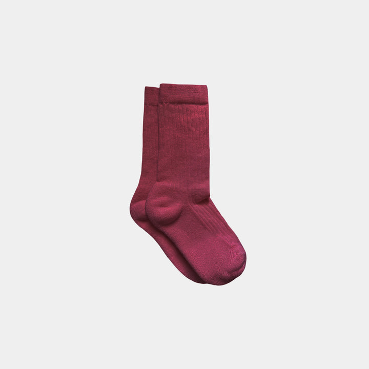 mulled wine merino socks 