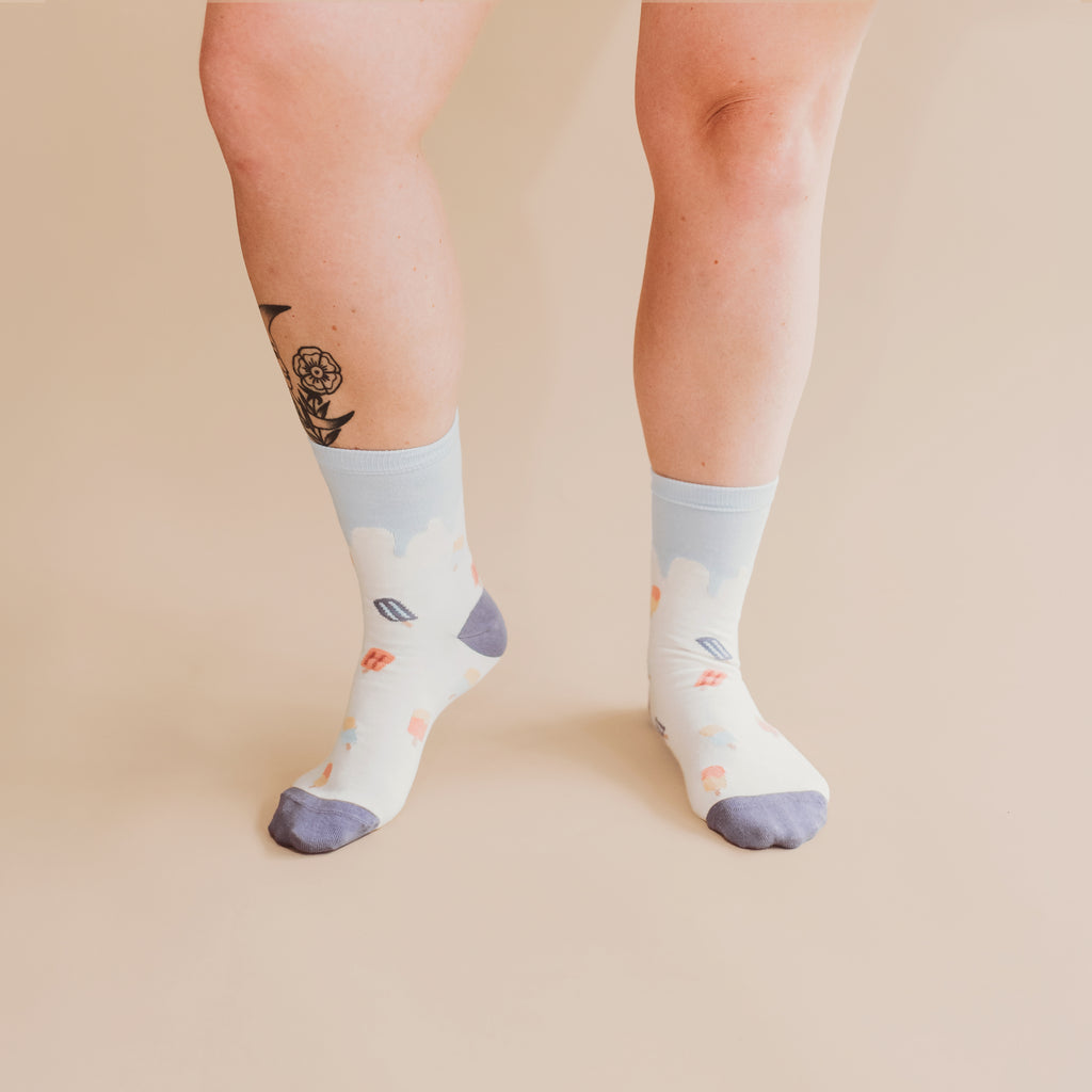 Love Sweets Sock 98% Organic Cotton