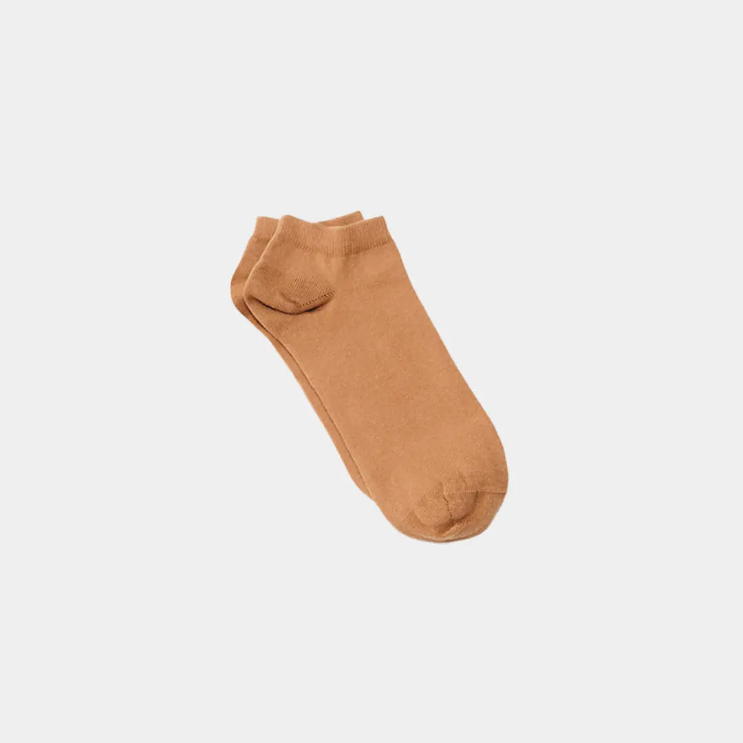 Pure Organic (no dye) Adult Ankle Socks - 98% Organic Cotton Q for Quinn