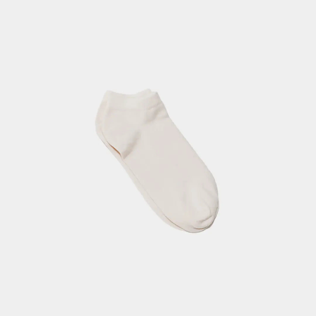 Pure Organic (no dye) Adult Ankle Socks - 98% Organic Cotton Q for Quinn