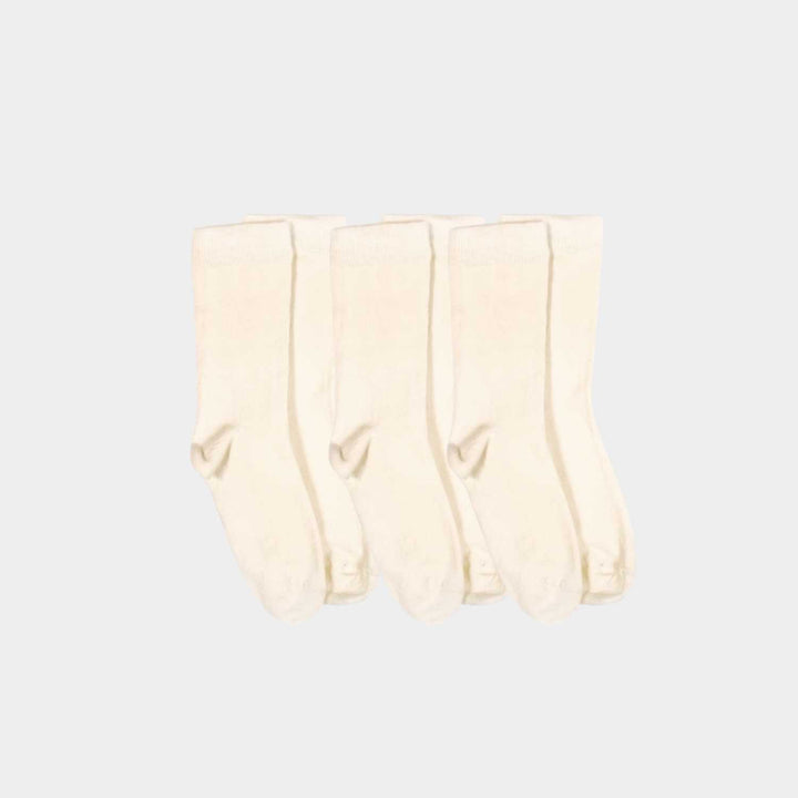 Pure Organic (no dye) Adult Socks - 98% Organic Cotton Q for Quinn