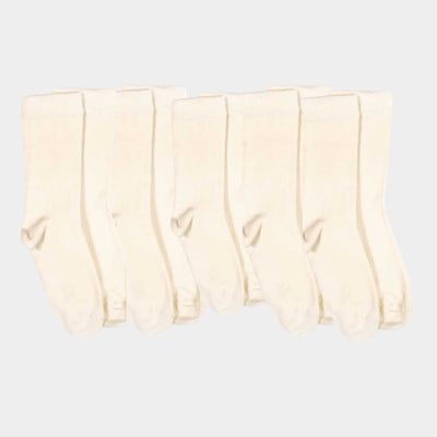 Pure Organic (no dye) Adult Socks - 98% Organic Cotton Q for Quinn