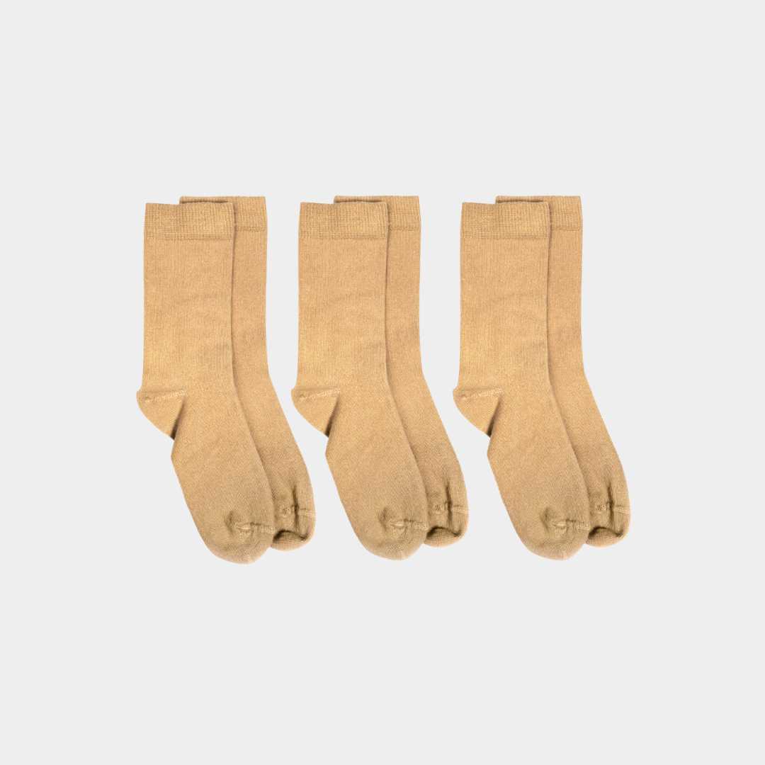 3 Pack Organic Cotton Socks