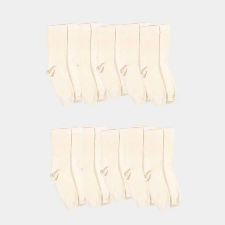 Pure (no dye) Adult Trouser Socks - 98% Organic Cotton Q for Quinn