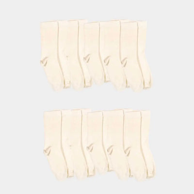 Pure (no dye) Adult Trouser Socks - 98% Organic Cotton Q for Quinn