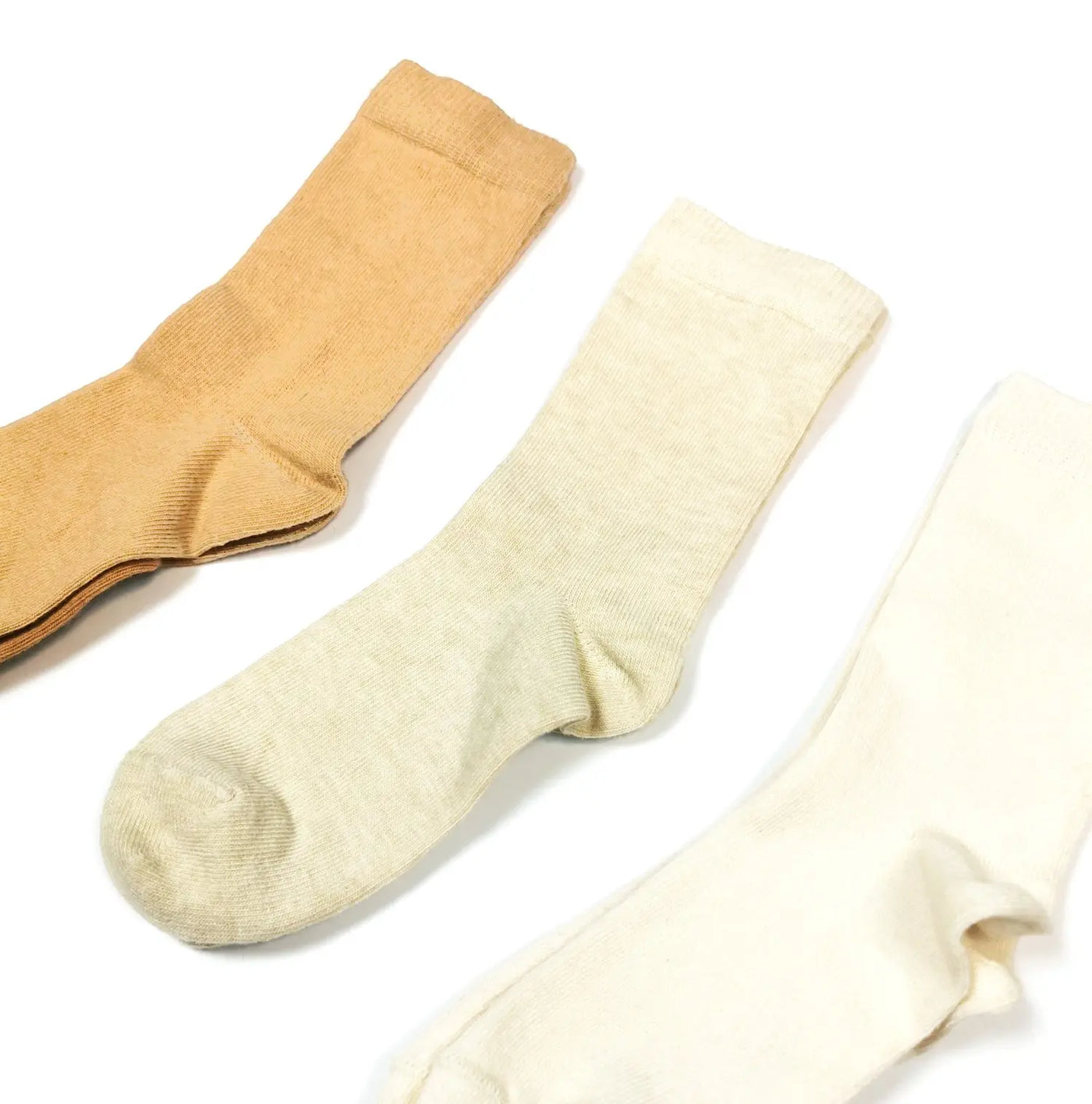 undyed pure organic socks 
