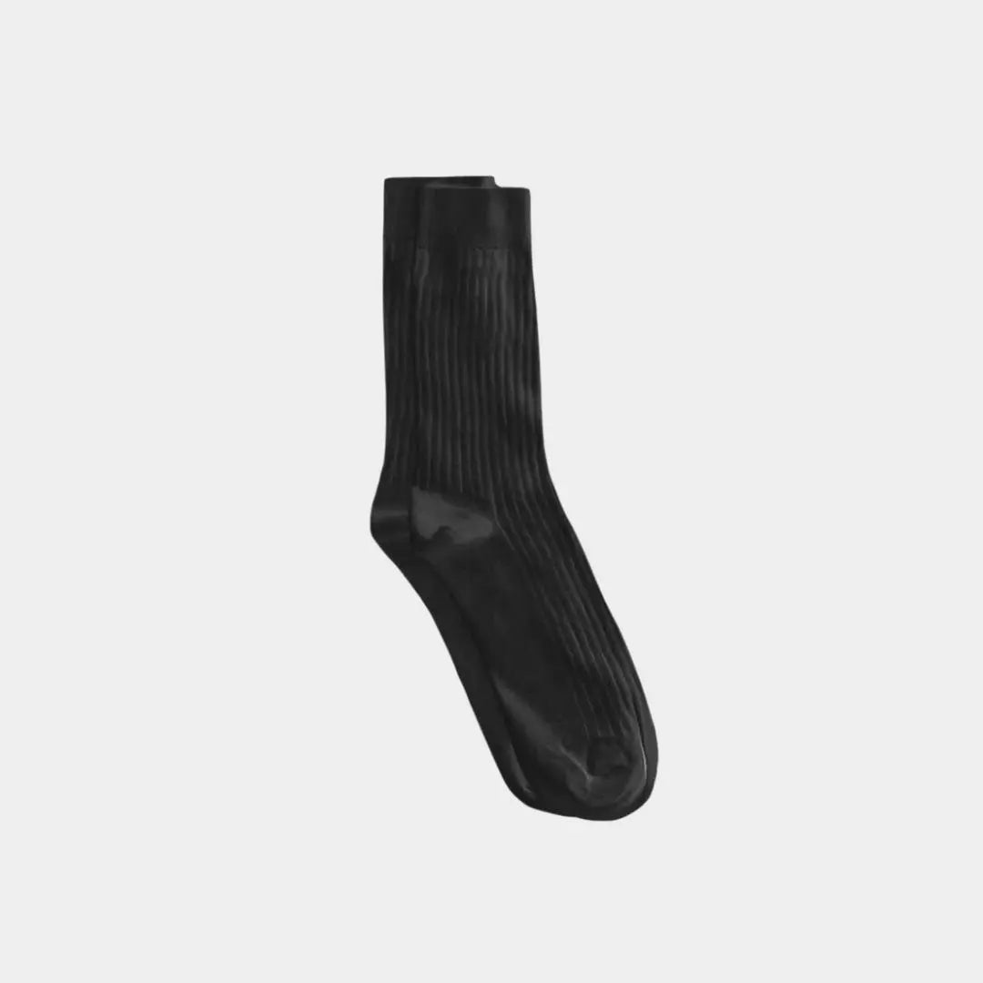 Pure (no dye) Ribbed Sock - 100% Organic Cotton Q for Quinn™