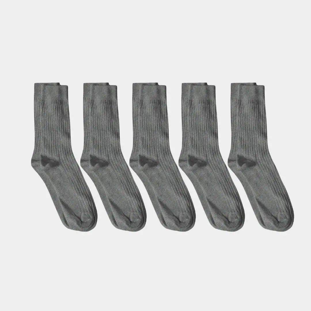 Pure (no dye) Ribbed Sock - 100% Organic Cotton Q for Quinn™