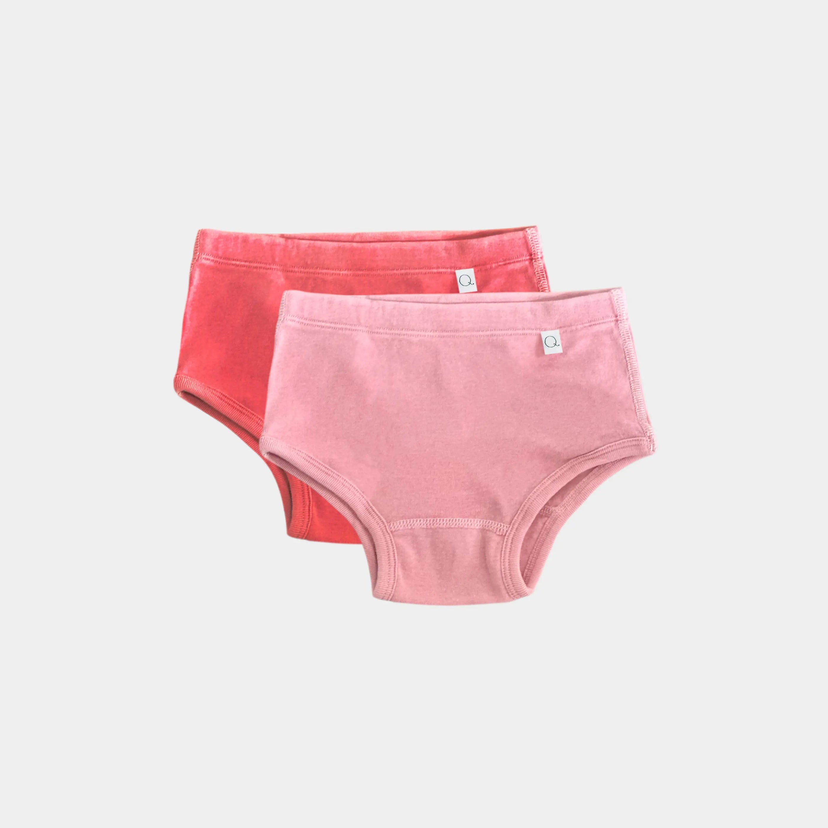 Rose Classic Briefs - Natural, Plant Dyes - 100% Organic Cotton Q for Quinn™