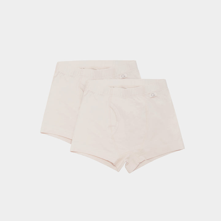 Ryan Boxer Briefs - 100% Organic Cotton, Undyed (2 & 4 pack)
