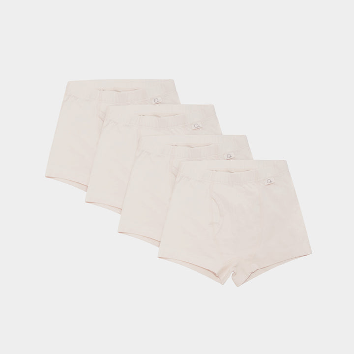 Ryan Boxer Briefs - 100% Organic Cotton, Undyed (2 & 4 pack)