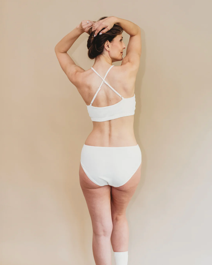 Pure (no dye) Womens Everyday Bikini - 100% Organic Cotton