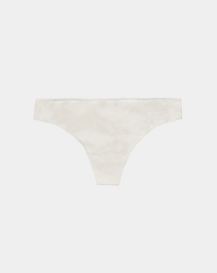 Pure (no dye) Women's Thong - 95% Organic Cotton