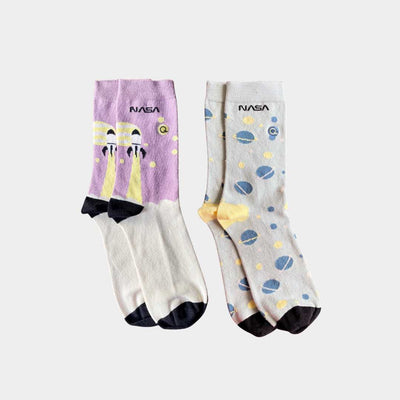 Space Socks Organic Cotton for Adult 
