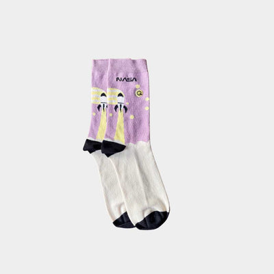 'NASA-Rocket' Organic Adult Socks 
