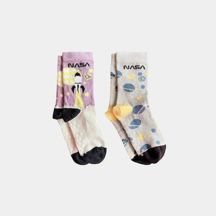 Space Organic Cotton Socks - Kids Q for Quinn™