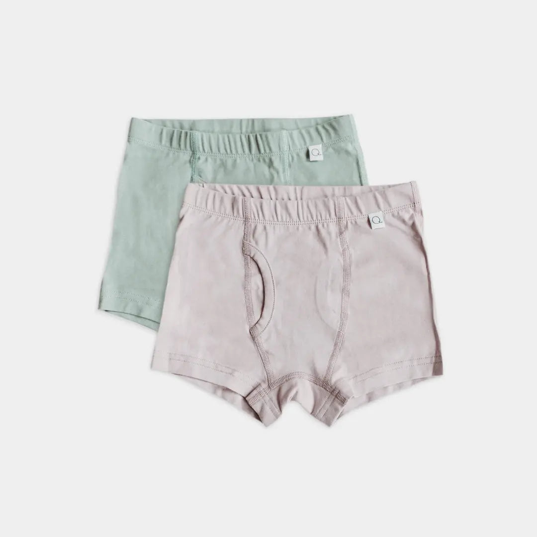 Organic Cotton Boxer Briefs for Kids 4 Pack