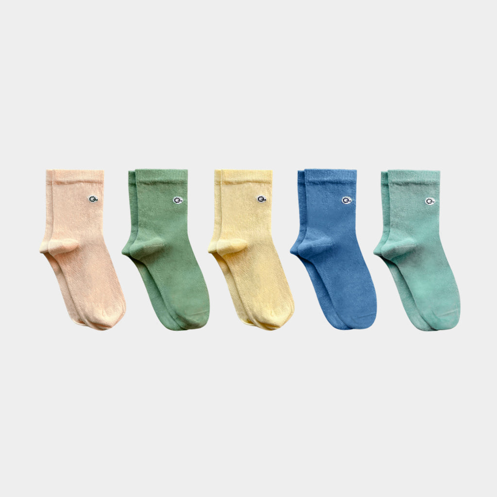 Organic Pastels Socks 98% Organic Cotton