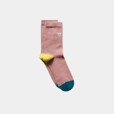 pink organic cotton socks