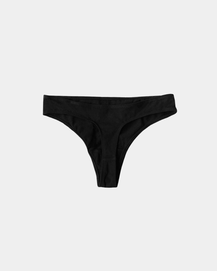 Women's Stretch Thong - 95% Organic Cotton