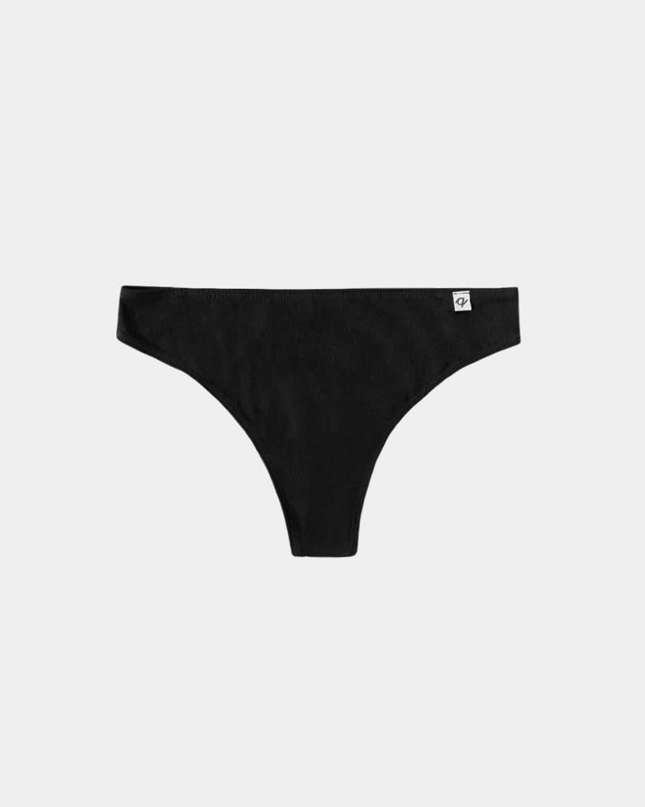 Women's Stretch Thong - 95% Organic Cotton