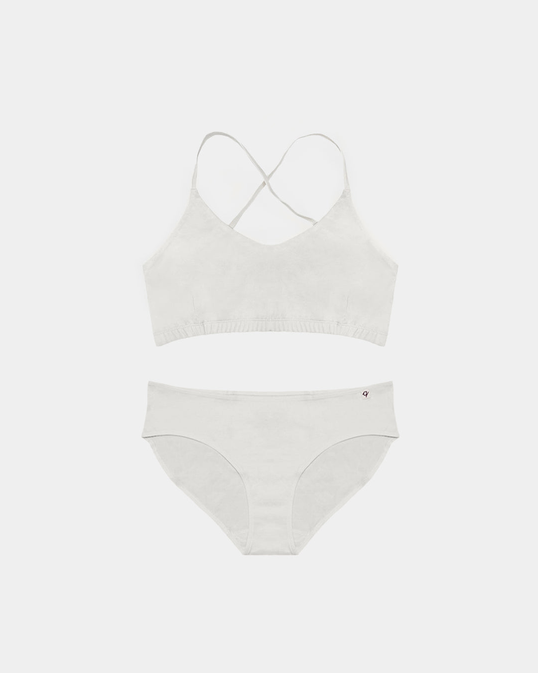 Pure (no dye) Women's Everyday Bikini & Bralette Set (2 Pack)