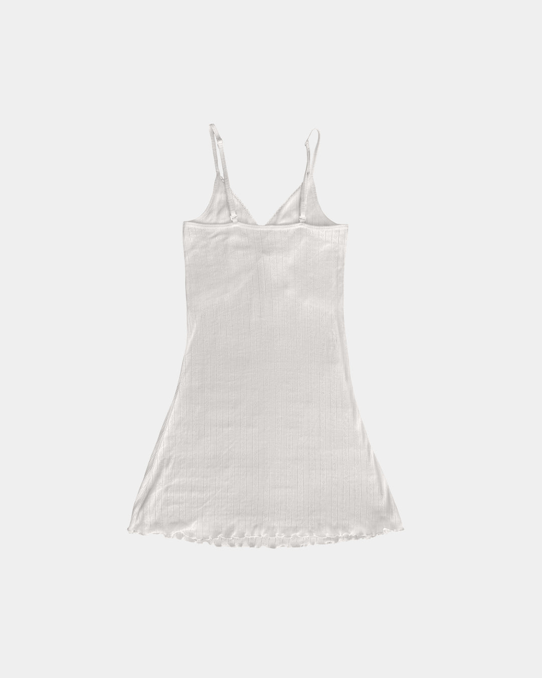 Women's Pointelle Slip Dress - 100% Organic Cotton