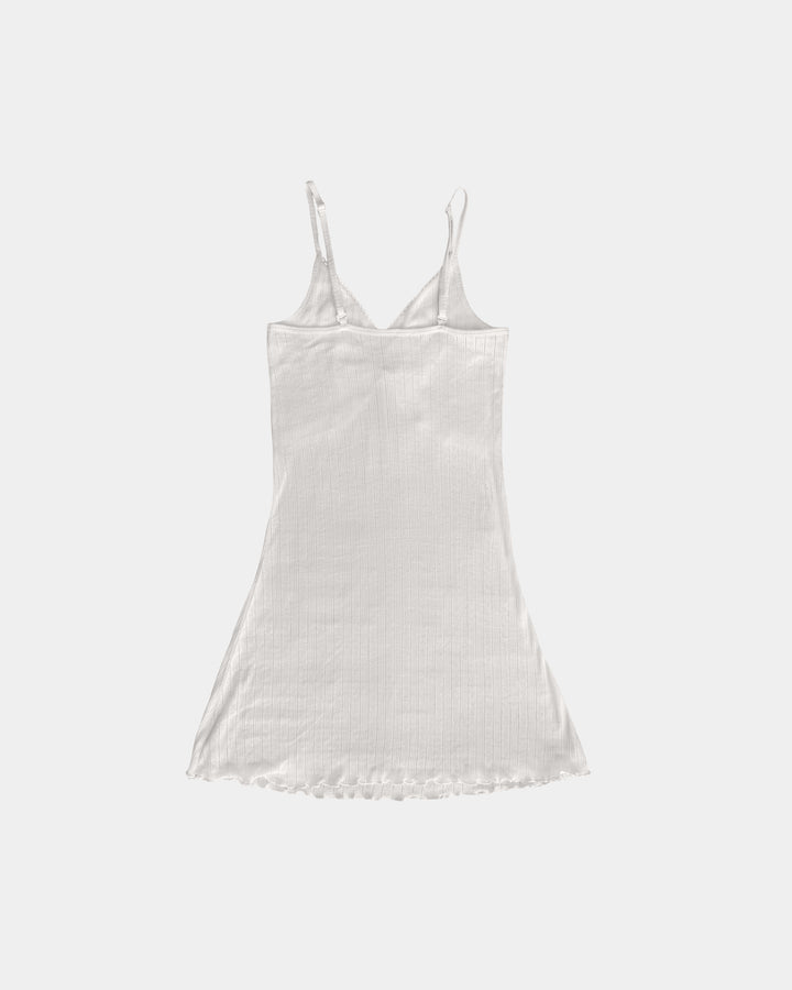 Women's Pointelle Slip Dress - 100% Organic Cotton