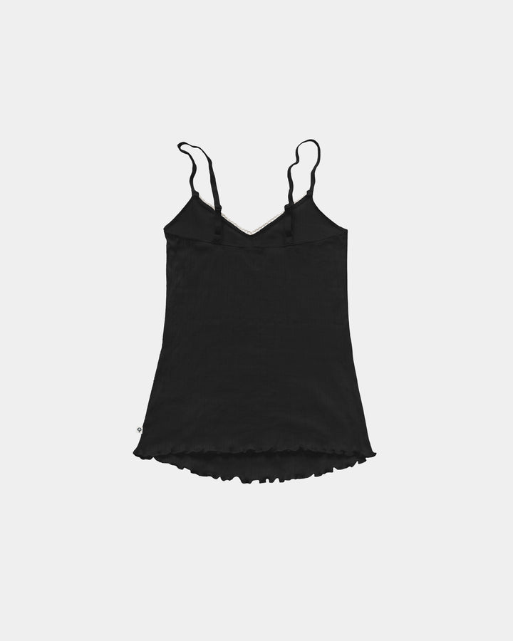 Women's Pointelle Tank Top - 100% Organic Cotton