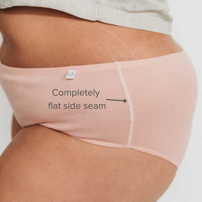 Womens Classic Briefs (3 Pack) - 100% Organic Cotton Q for Quinn