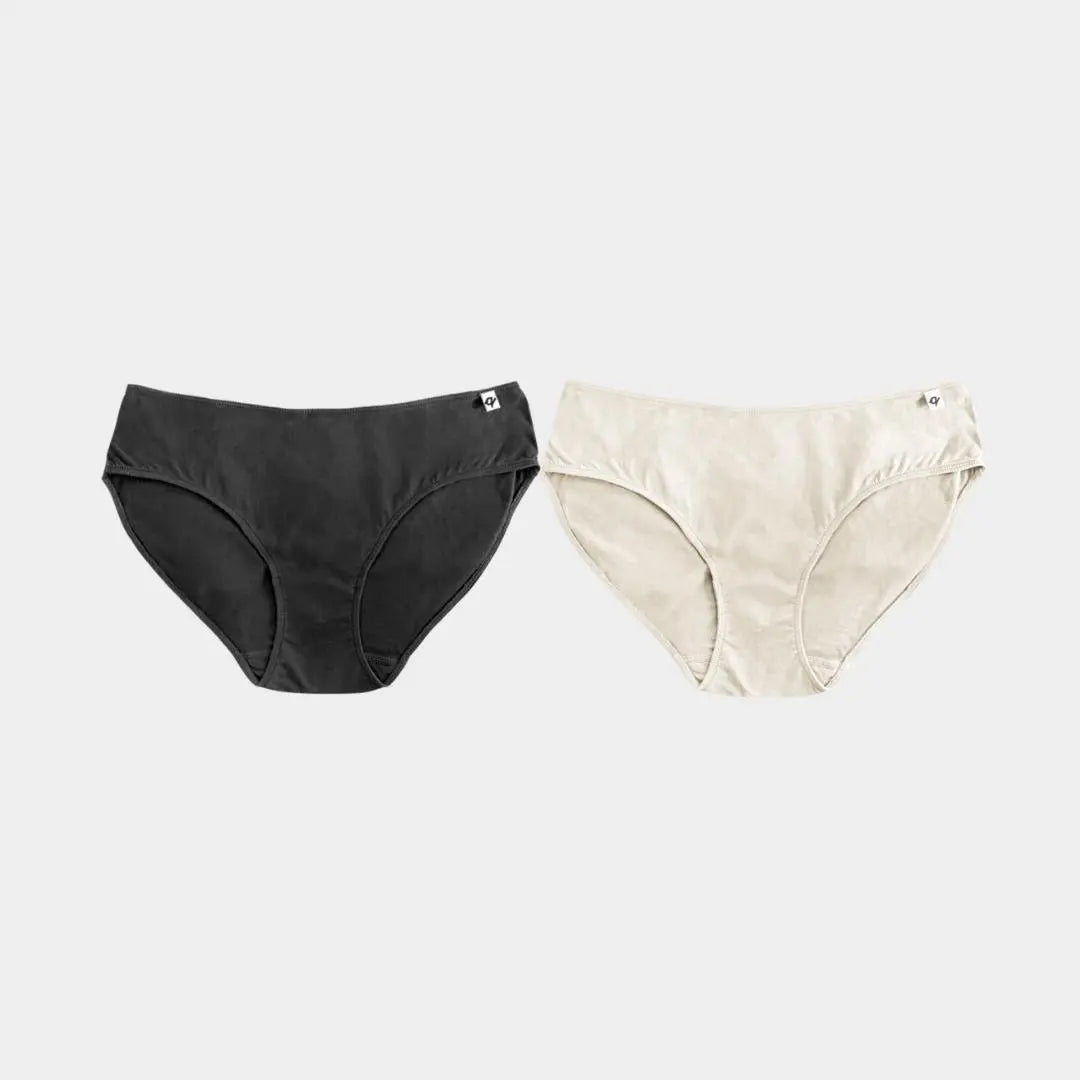 100% Organic Cotton Womens Underwear Bikini Sustainable Sexy Panty
