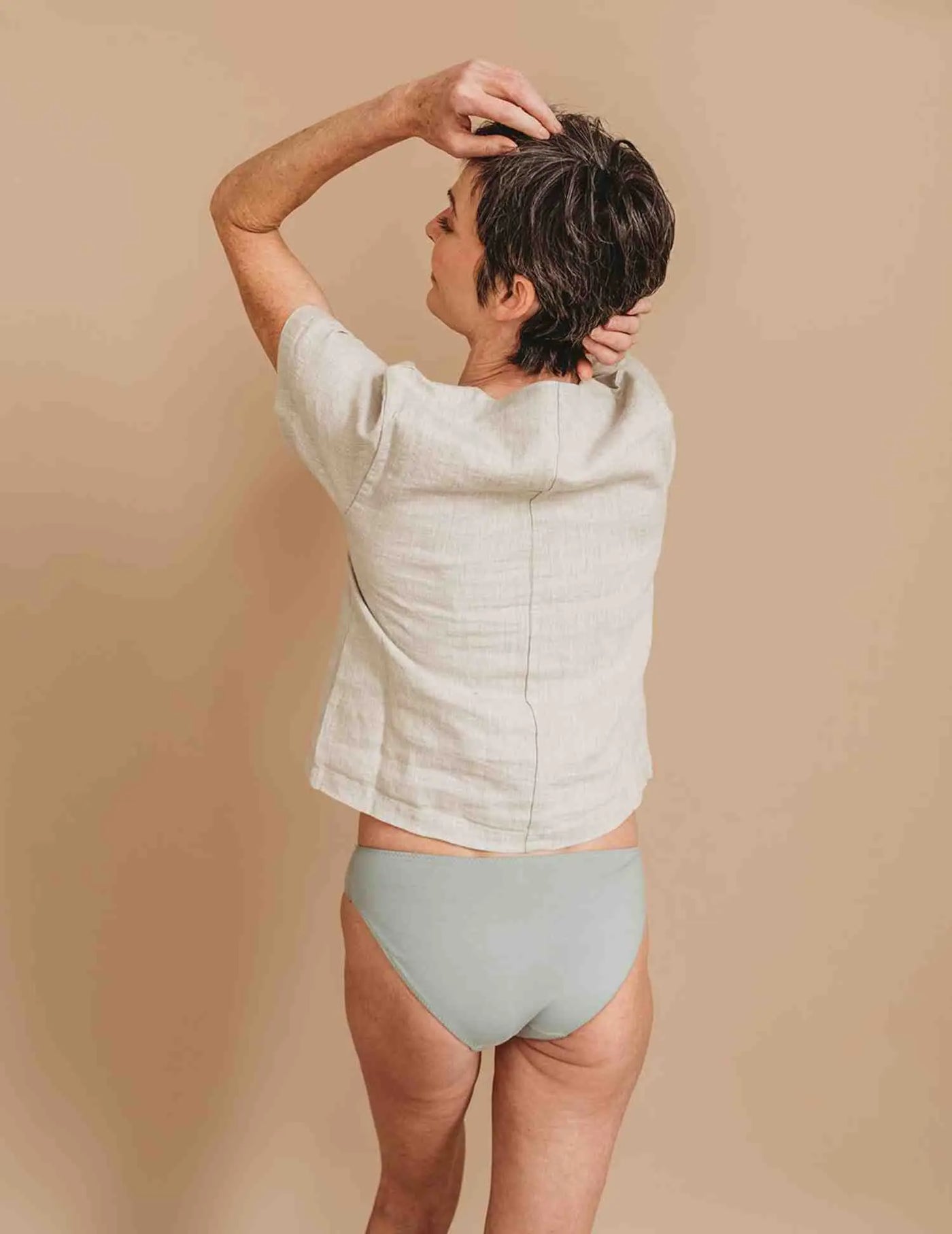 q for quinn organic cotton bikini brief
