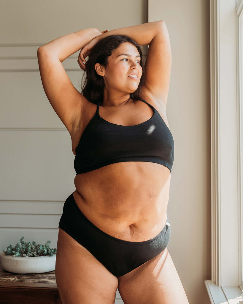 Classic Briefs & Bralette Set 100% Organic Cotton