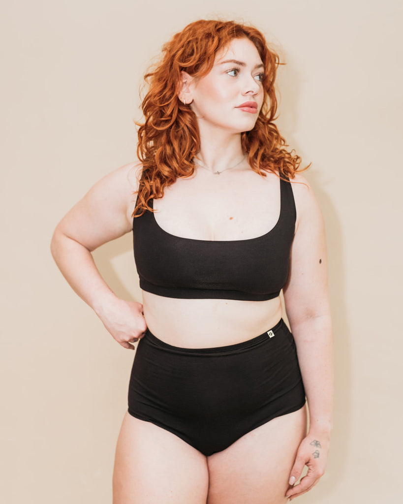 High Waist Brief 95% Organic Cotton