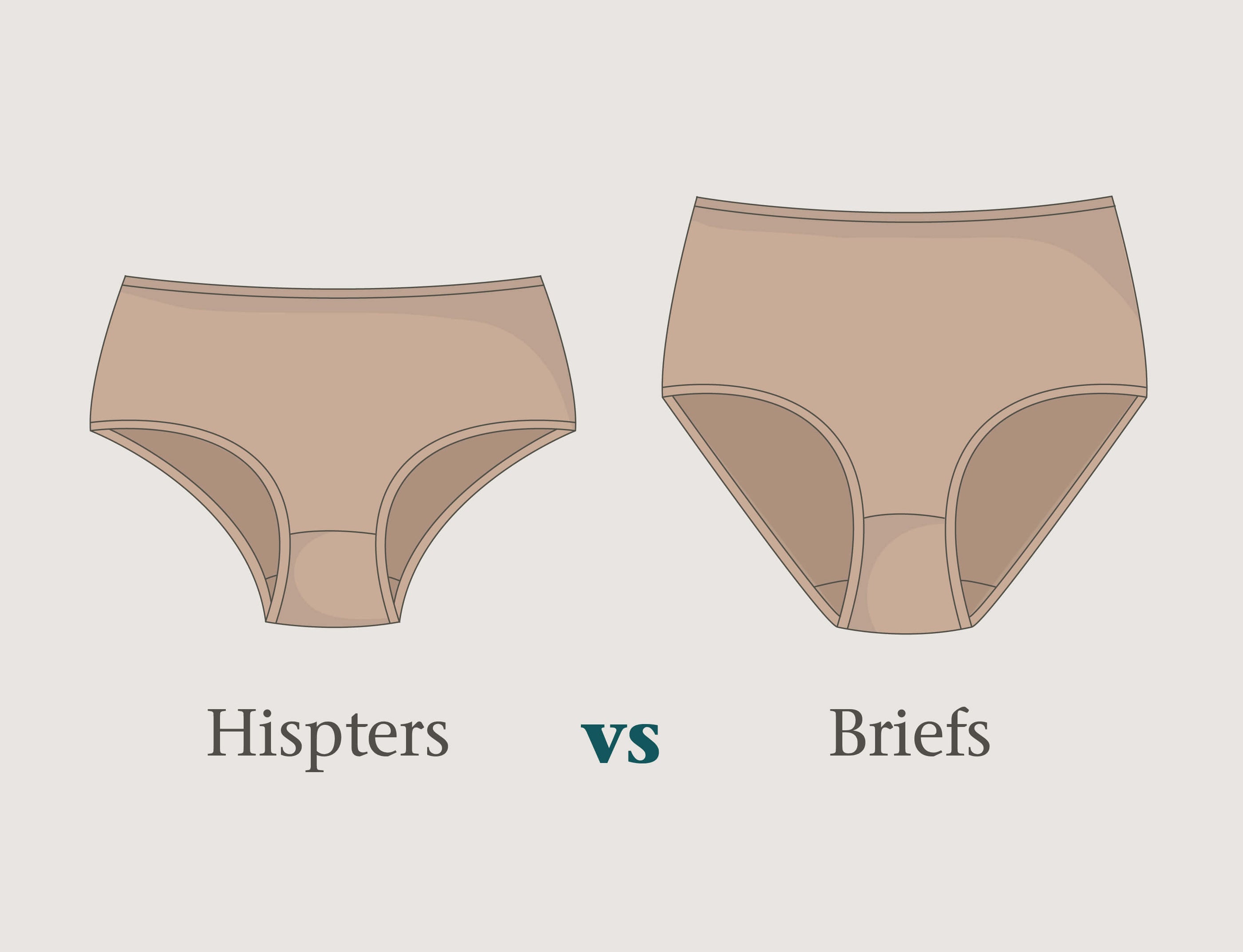 Hipster-Style, Seamless Underwear