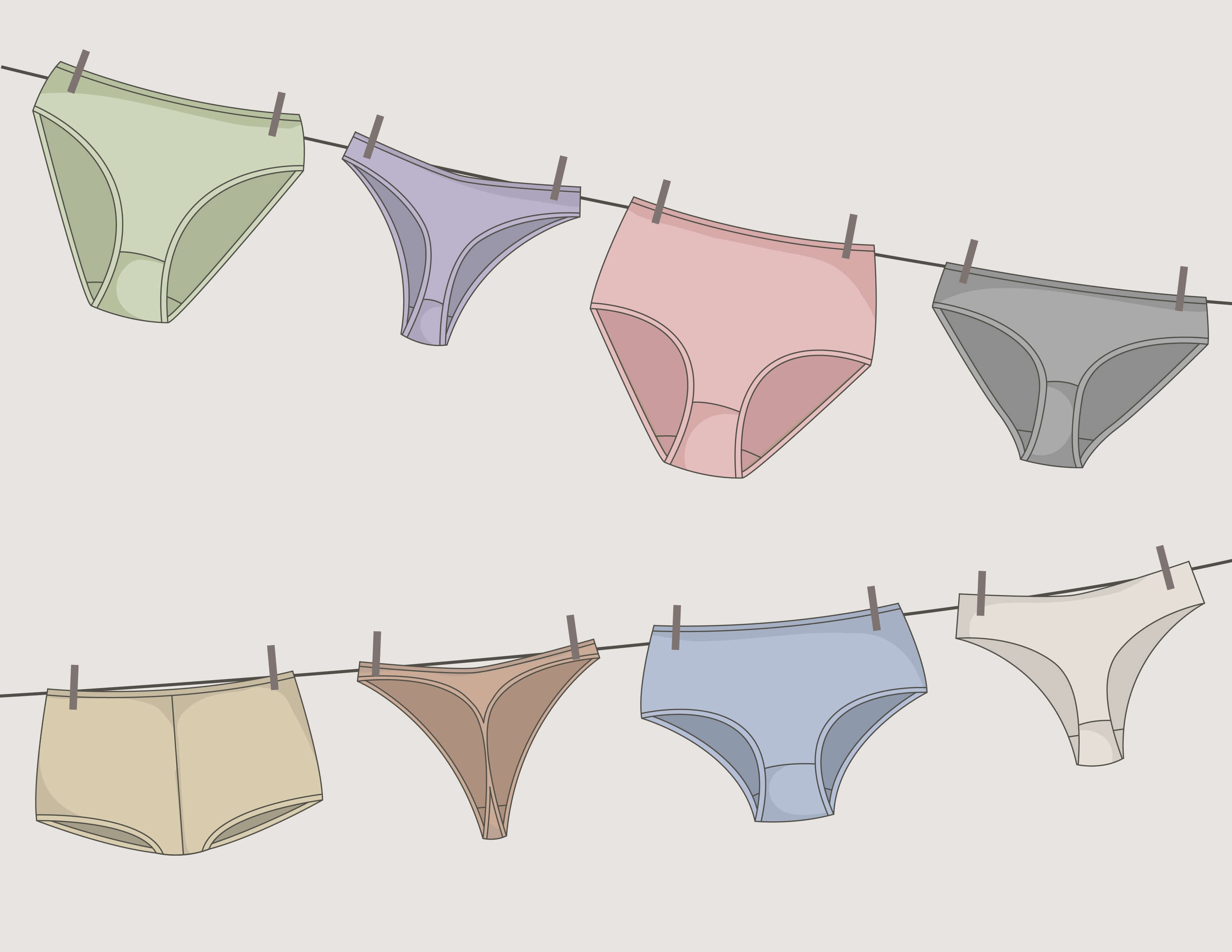 Four types of versatile teen underwear every girl must have